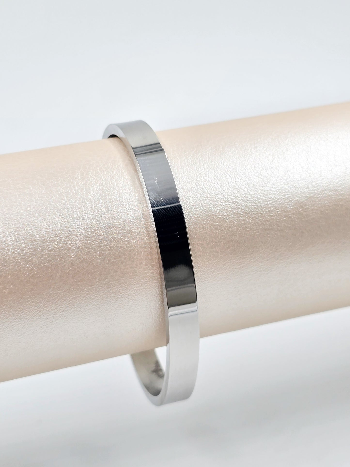 Stainless Steel Silver Line Bracelet