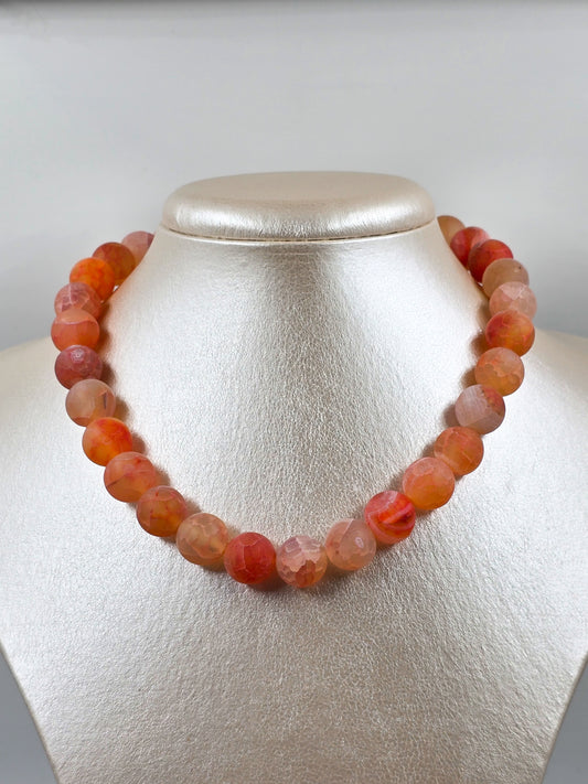 Natural Stone Beaded Necklace
