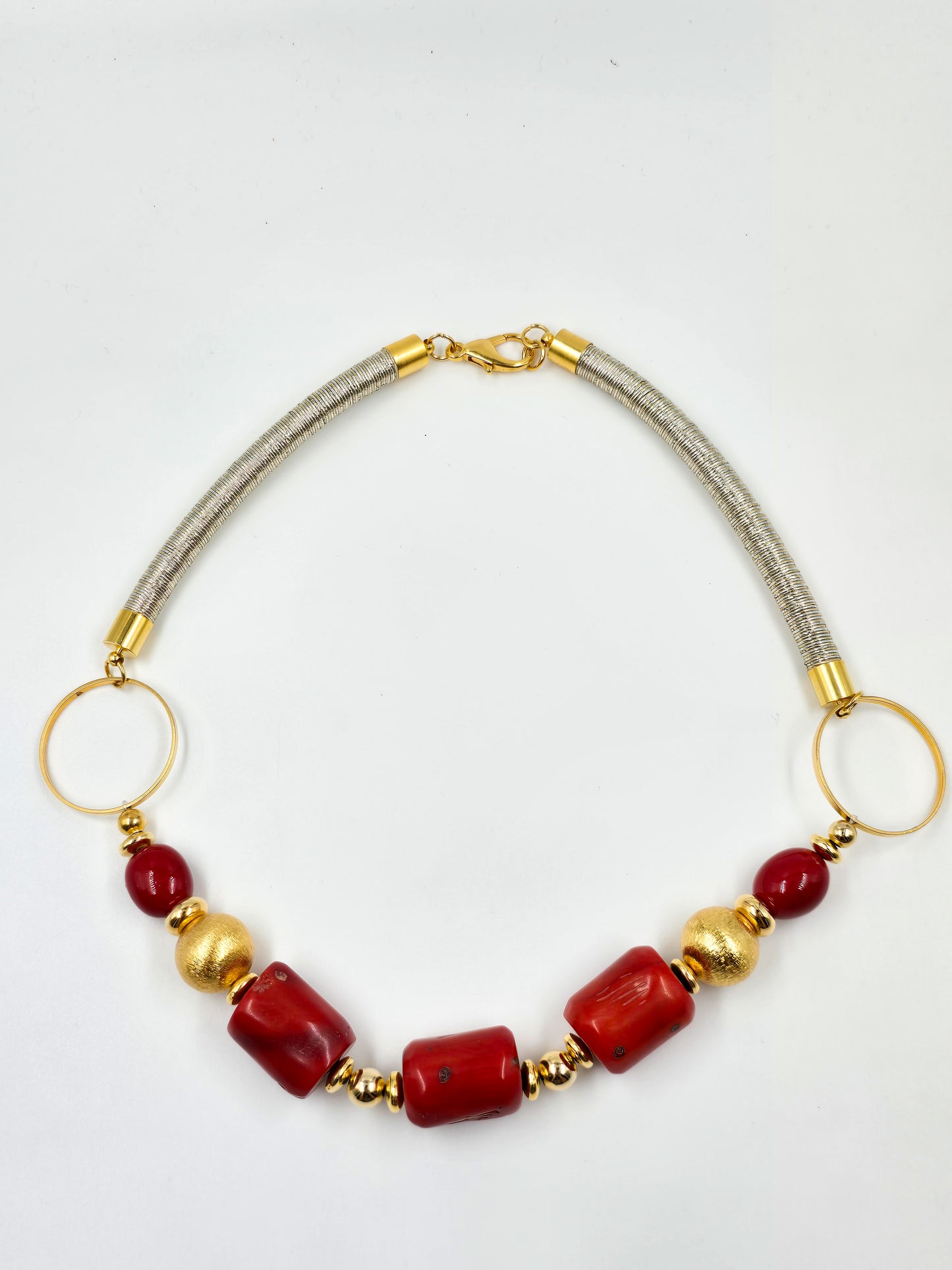 Natural Coral Stones Necklace