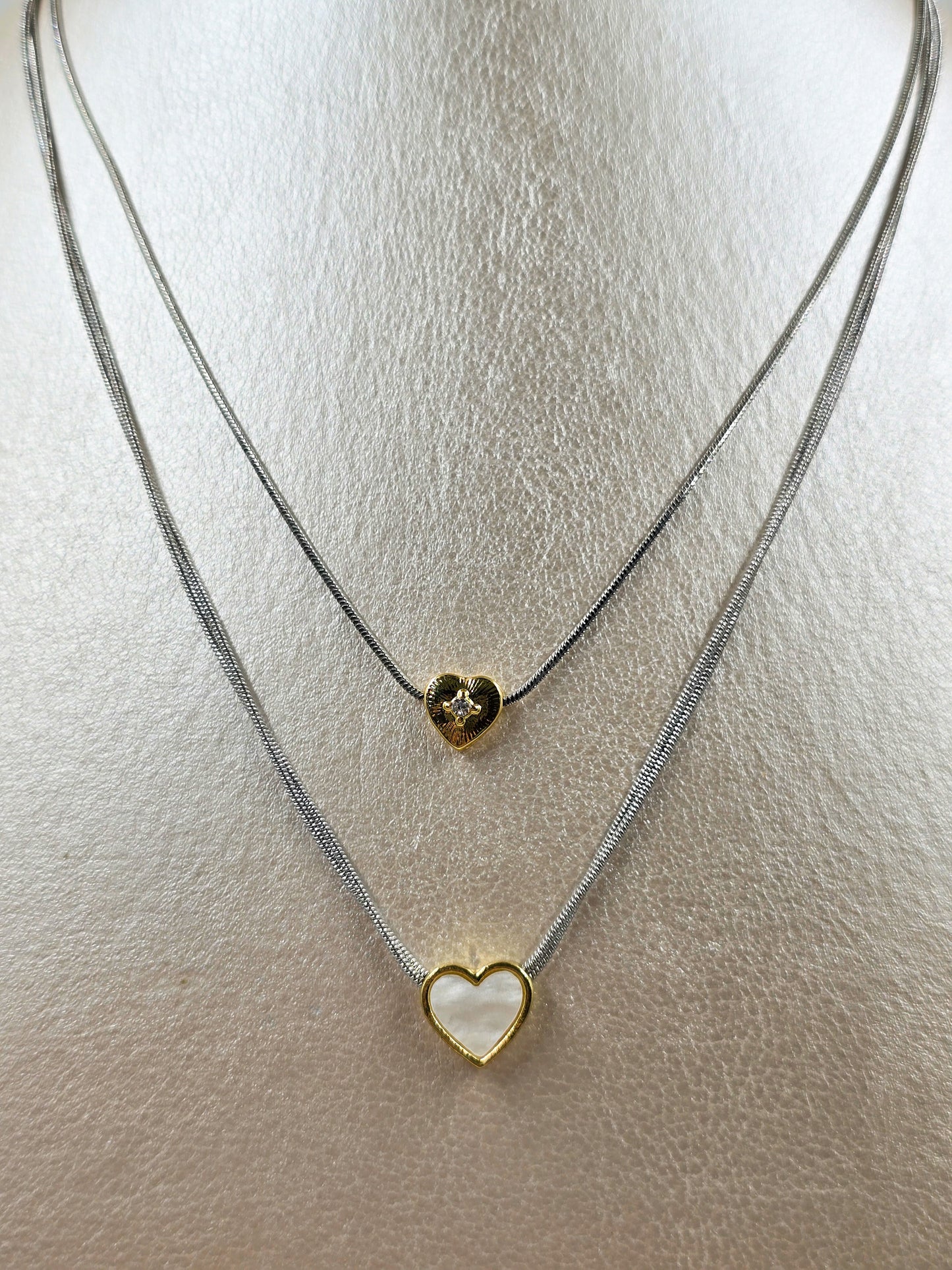Silver and Gold Necklace
