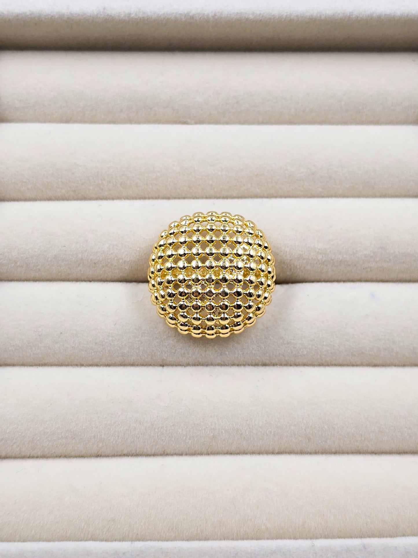 Silver Textured Ring