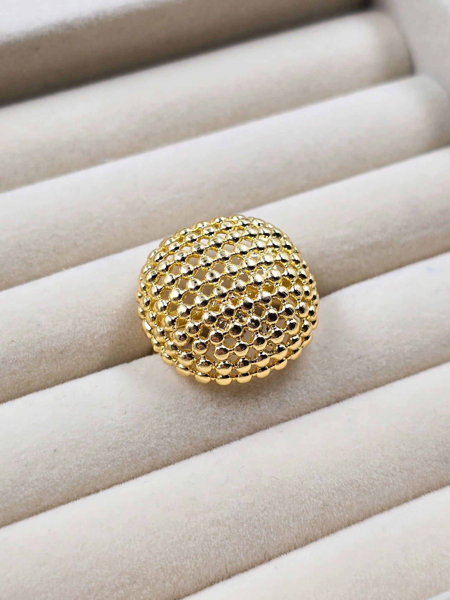 Silver Textured Ring