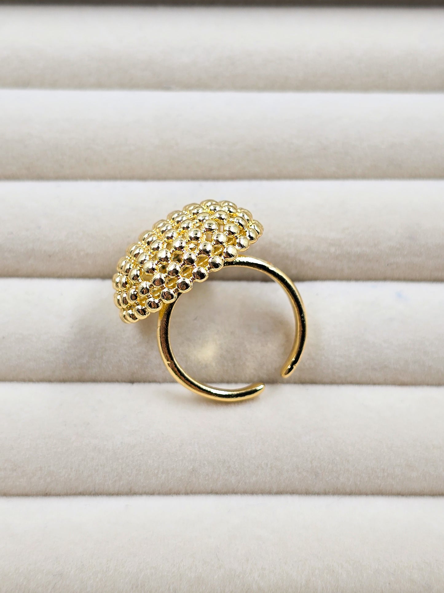 Silver Textured Ring