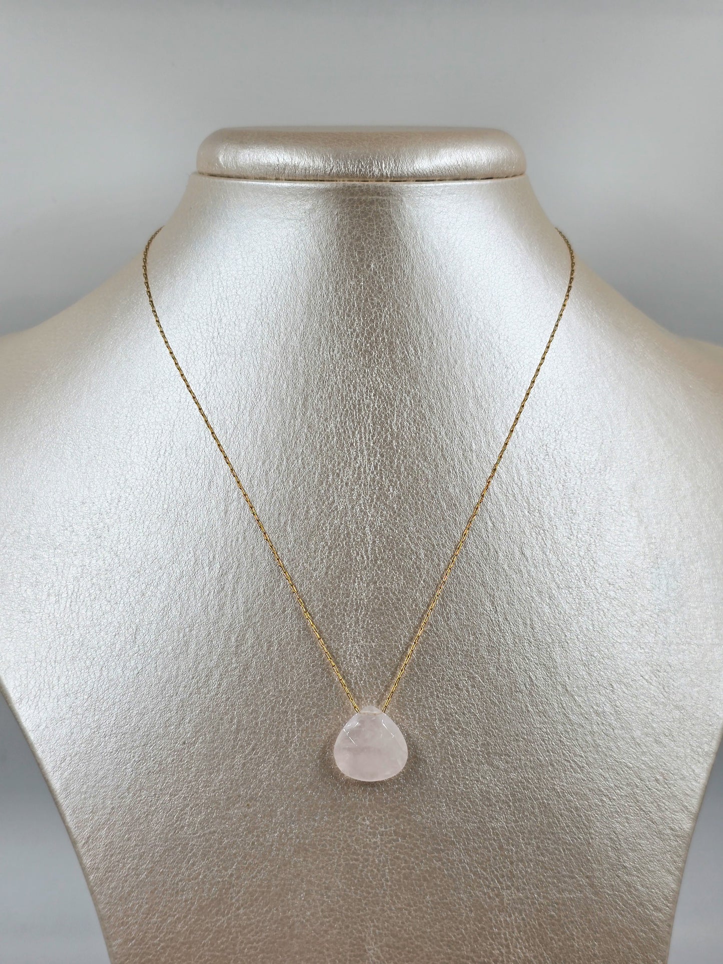 Natural Stone Drop Necklace