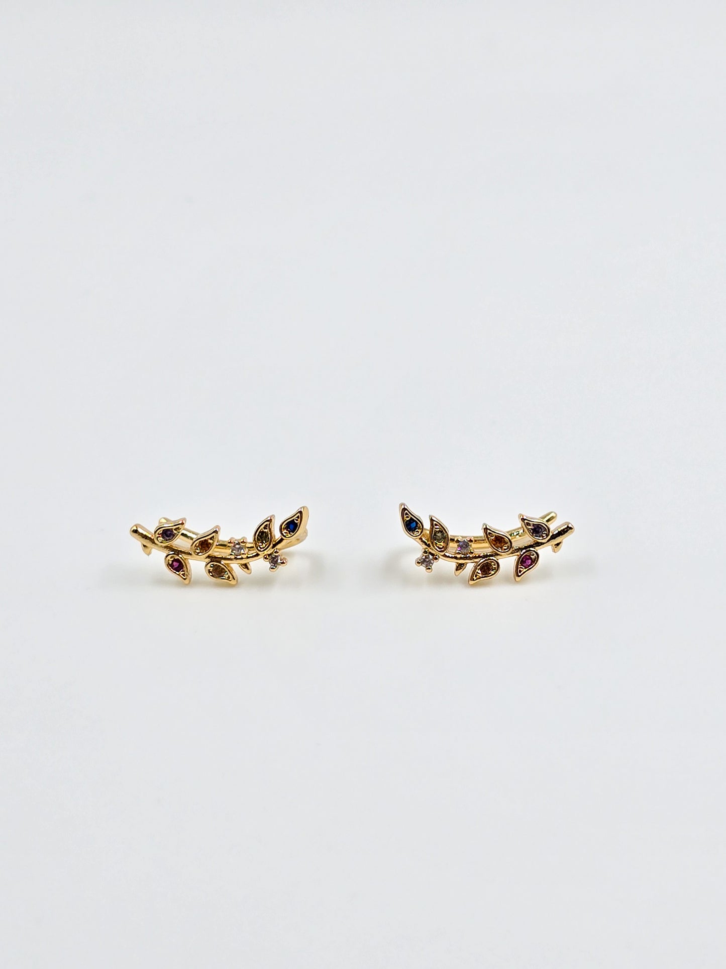 Golden Leaf Earrings