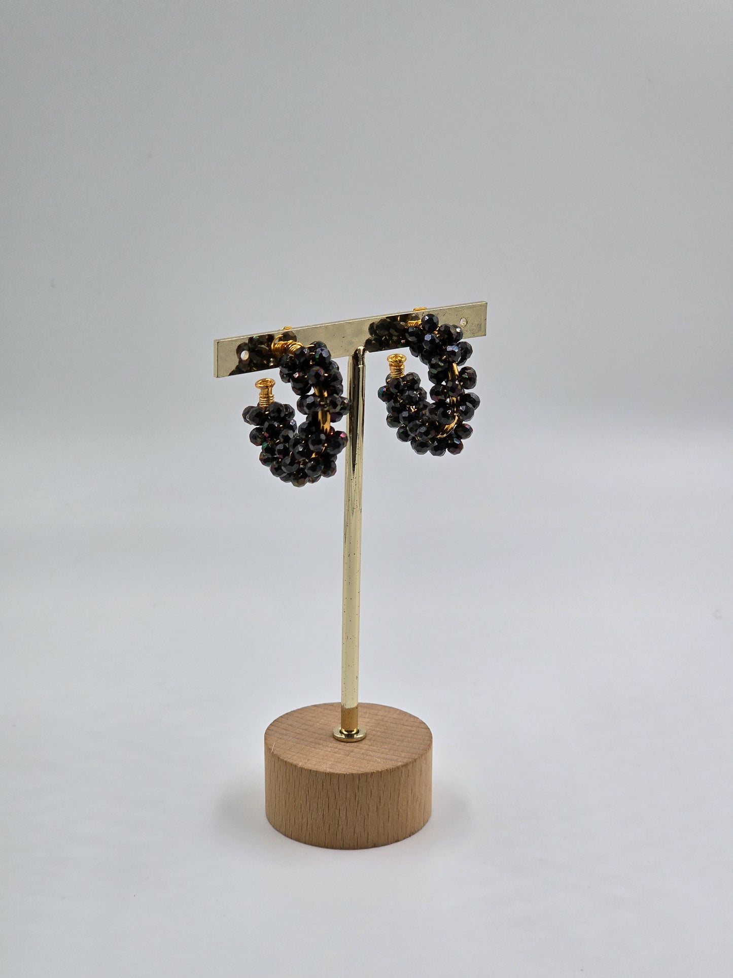O - Handmade Bloom Hoops Earrings