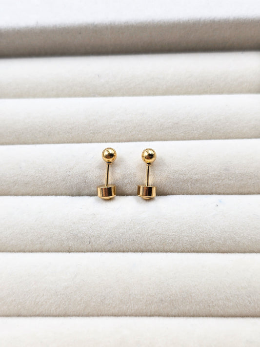 Barbell Stud Earrings