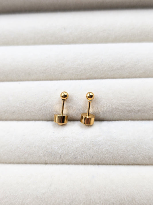 Barbell Stud Earrings