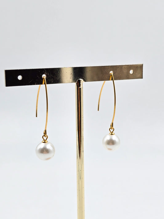 Grace Pearl Drop Earrings