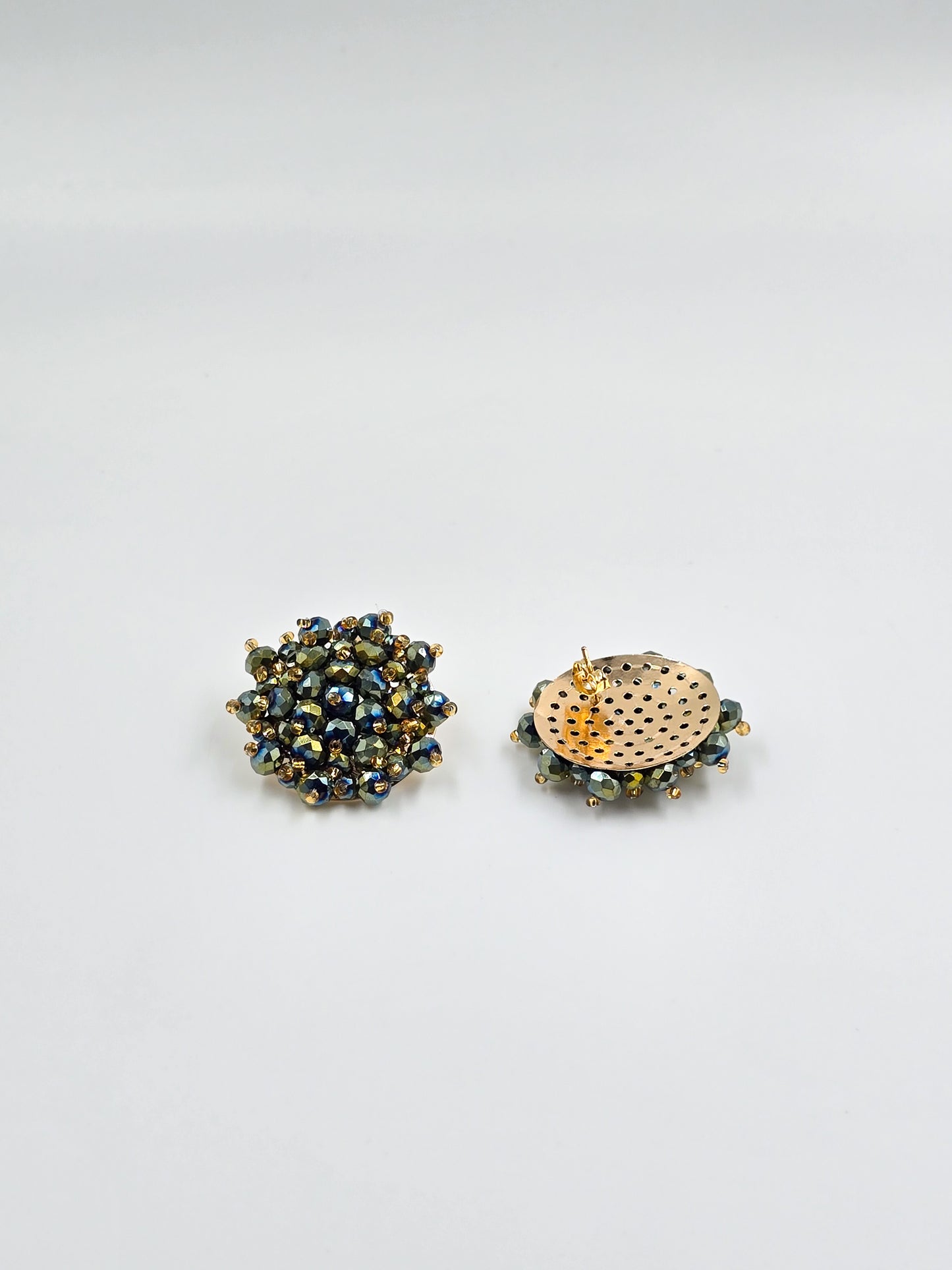 Handmade Crystal Bloom Earrings