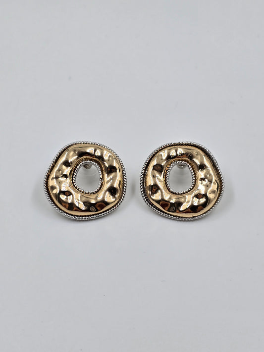 Gold/Bronze Aura Studs