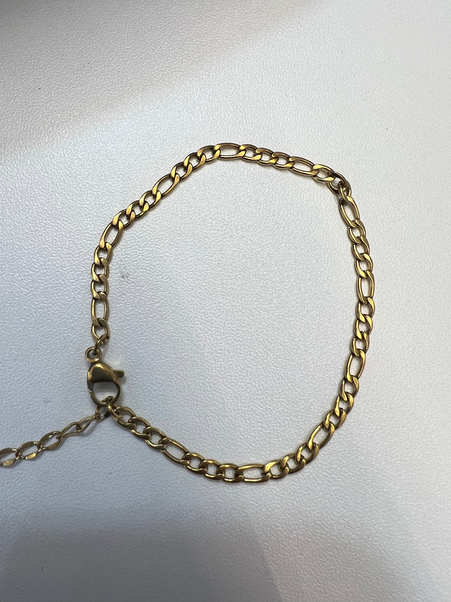 N - Stainless Steel Classic Chain Bracelet